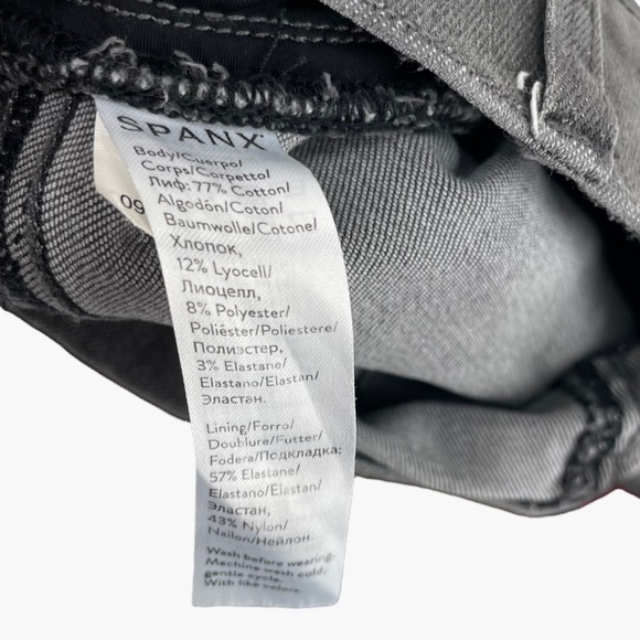 SPANX Distressed Denim Leggings in Vintage Grey‎ - Picture 8 of 8